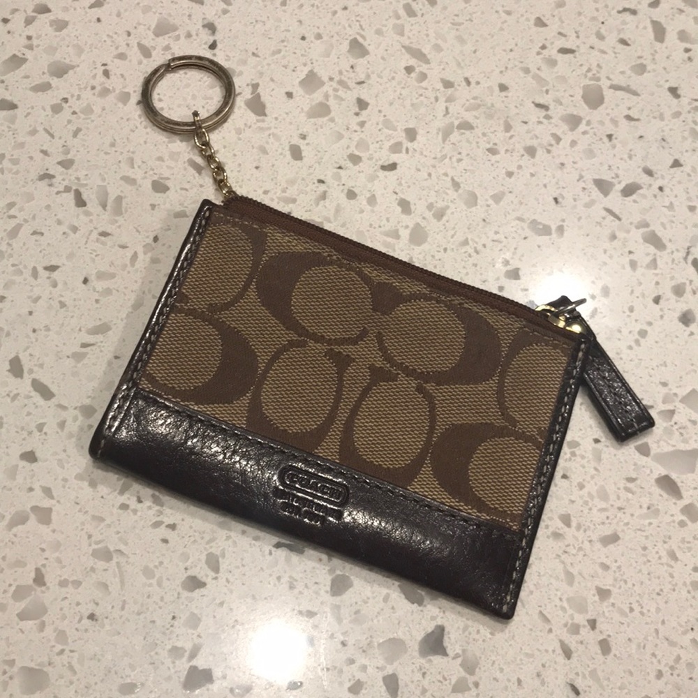 Coach Keychain Card Wallet